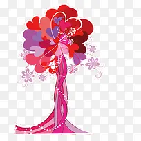 创意爱心树-空若网 创意爱心树-空若网