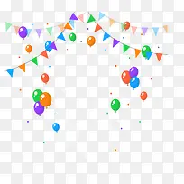 儿童节彩旗气球装饰-空若网 儿童节彩旗气球装饰-空若网
