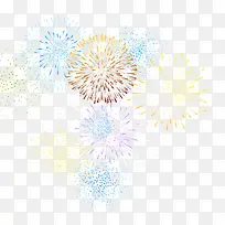 春节密集多彩烟花-空若网 春节密集多彩烟花-空若网