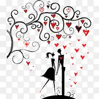 爱心树下的爱-空若网 爱心树下的爱-空若网