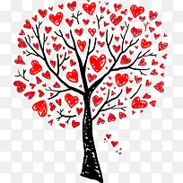 爱心树-空若网 爱心树-空若网