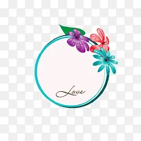 花朵插画装饰-空若网 花朵插画装饰-空若网