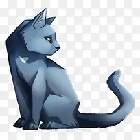 矢量粉末质感猫咪-空若网 矢量粉末质感猫咪-空若网