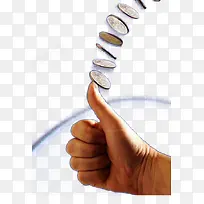 手指翘起丢银币-空若网 手指翘起丢银币-空若网