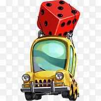 筛子汽车立体卡通手绘-空若网 筛子汽车立体卡通手绘-空若网