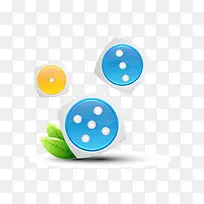 蓝色漂浮小球-空若网 蓝色漂浮小球-空若网