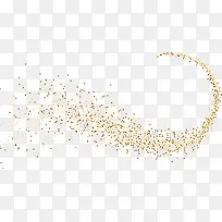 金色彩屑矢量-空若网 金色彩屑矢量-空若网