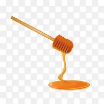 矢量蜂蜜棒-空若网 矢量蜂蜜棒-空若网