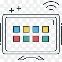 智能电视免抠图标-空若网 智能电视免抠图标-空若网