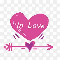 七夕情人节紫色爱心-空若网 七夕情人节紫色爱心-空若网