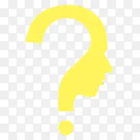 抽象创意问号图形-空若网 抽象创意问号图形-空若网