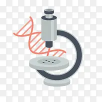 灰色扁平化显微镜元素-空若网 灰色扁平化显微镜元素-空若网