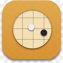 手机五子棋应用图标logo设计-空若网 手机五子棋应用图标logo设计-空若网
