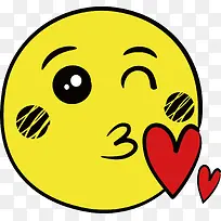 献上飞吻的大黄脸-空若网 献上飞吻的大黄脸-空若网