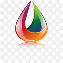 创意多彩水滴-空若网 创意多彩水滴-空若网