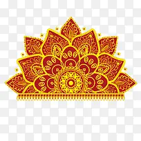 ��ɫ���仨��Բ�λ���-������