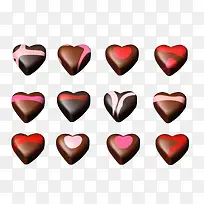 爱心巧克力PNG图标-空若网 爱心巧克力PNG图标-空若网