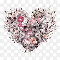 手绘爱心装饰-空若网 手绘爱心装饰-空若网