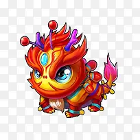 可爱卡通神气年兽-空若网 可爱卡通神气年兽-空若网