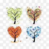 心形小树-空若网 心形小树-空若网