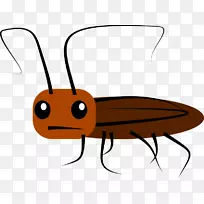 蟑螂动画剪辑艺术-蟑螂-空若网 蟑螂动画剪辑艺术-蟑螂-空若网
