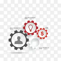 矢量齿轮装饰图案-空若网 矢量齿轮装饰图案-空若网