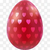 复活节红色爱心彩蛋-空若网 复活节红色爱心彩蛋-空若网