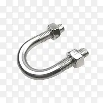 不锈钢U形螺丝免抠图-空若网 不锈钢U形螺丝免抠图-空若网