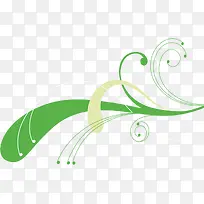 绿色时尚律动花纹-空若网 绿色时尚律动花纹-空若网