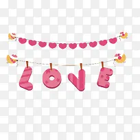 小鸟爱心元素设计素材-空若网 小鸟爱心元素设计素材-空若网