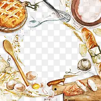 食物装饰边框-空若网 食物装饰边框-空若网