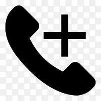 添加电话联系人图标-空若网 添加电话联系人图标-空若网