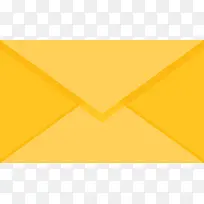 黄色信件矢量符号-空若网 黄色信件矢量符号-空若网
