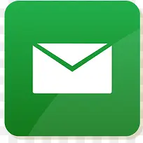 绿色方形短信符号-空若网 绿色方形短信符号-空若网