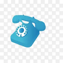 天蓝色电话符号-空若网 天蓝色电话符号-空若网