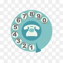 电话拨盘-空若网 电话拨盘-空若网