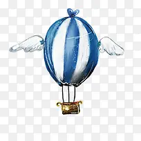 带翅膀的气球-空若网 带翅膀的气球-空若网