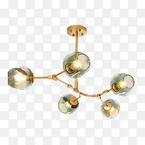 北欧复古工业风玻璃吊灯-空若网 北欧复古工业风玻璃吊灯-空若网