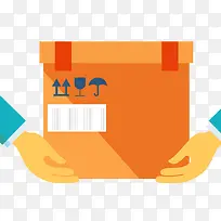 卡通扁平化安全配送-空若网 卡通扁平化安全配送-空若网