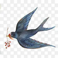 水彩燕子-空若网 水彩燕子-空若网