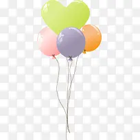 爱心气球-空若网 爱心气球-空若网