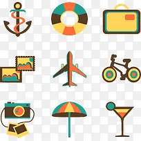 旅行系列ppt扁平-空若网 旅行系列ppt扁平-空若网