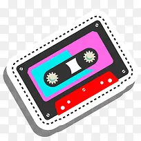 手绘卡通贴纸磁带-空若网 手绘卡通贴纸磁带-空若网