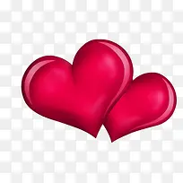 红色质感爱心-空若网 红色质感爱心-空若网