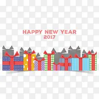 矢量2017圣诞礼物-空若网 矢量2017圣诞礼物-空若网