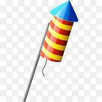 春节多彩条纹鞭炮-空若网 春节多彩条纹鞭炮-空若网