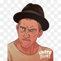 创意搞怪人物插画-空若网 创意搞怪人物插画-空若网