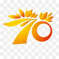 橙色时尚香樟树小图标-空若网 橙色时尚香樟树小图标-空若网