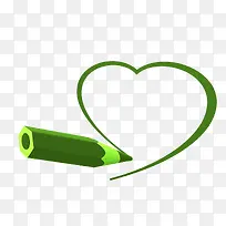 铅笔爱心-空若网 铅笔爱心-空若网