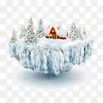 圣诞节冰雪岛屿-空若网 圣诞节冰雪岛屿-空若网